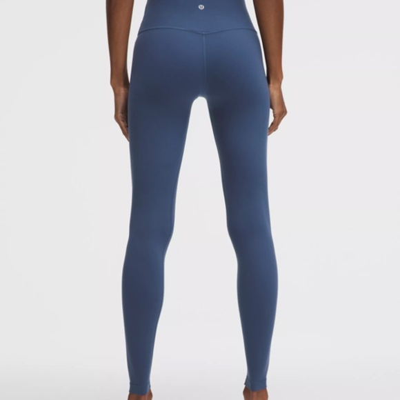 Lululemon Align Leggings (NWT) High-Rise Pant 28". Color Blue Twill Navy - Picture 4 of 10